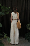 Mutedance 24 Spring/Summer Silk Button Vest MD-MD24SS51-HUIBAI hoary PM118